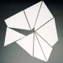 Bill Gosper's Shards of Samos Geometric Puzzle in White Bill Gosper's Shards of Samos Geometric Puzzle in White