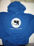 SDF Blue Hooded Sweatshirt (<b>SIZES S and L</b>) SDF Blue Hooded Sweatshirt (<b>SIZES S and L</b>)