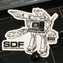 SDF 30th Anniversary 4in Die-Cut Mecha Sticker
