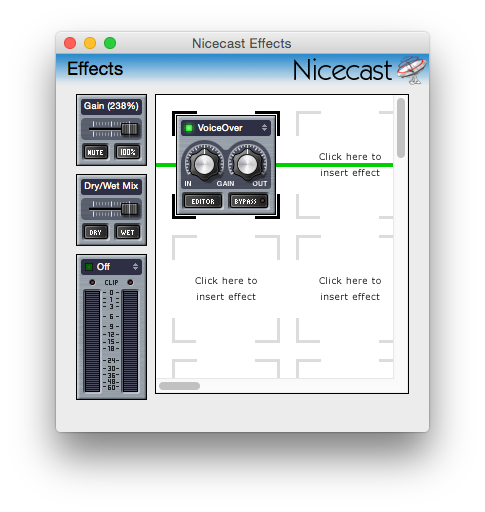 configure nicecast server