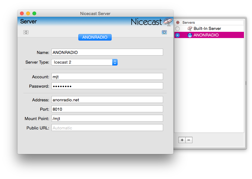 nicecast software recording