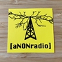 aNONradio 2.75in Square Sticker